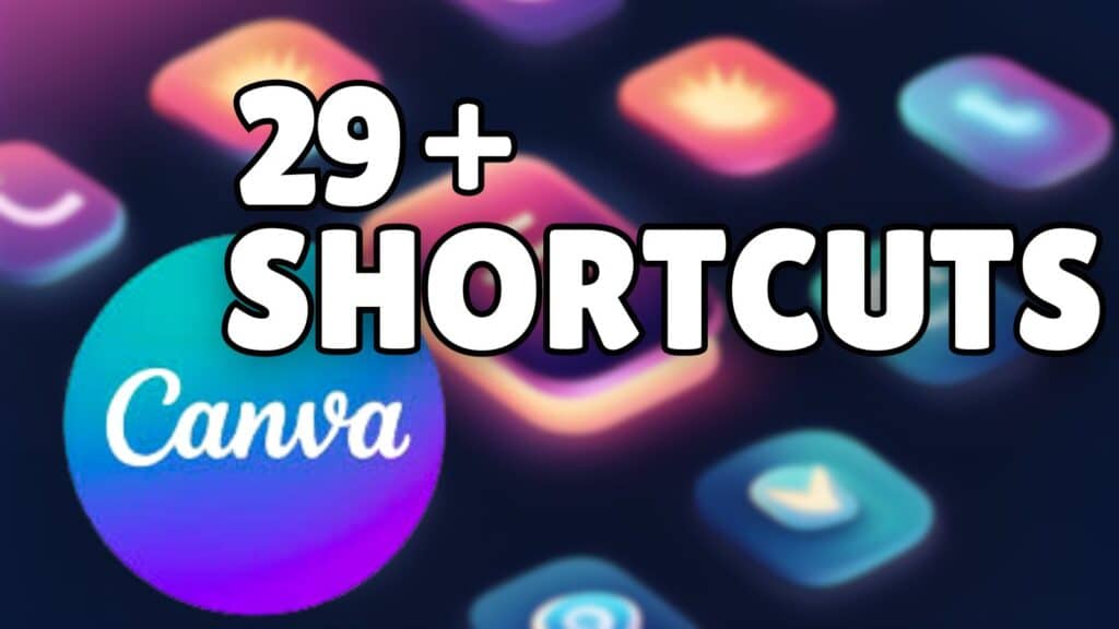 canva shortcuts