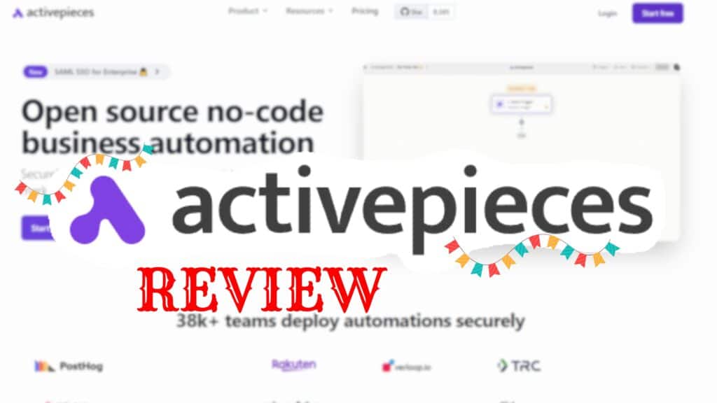 Activepieces Product Review – simple no code platform