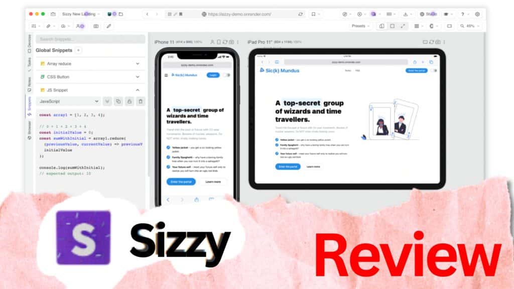 Sizzy Review