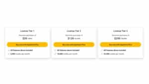 Visionati Pricing