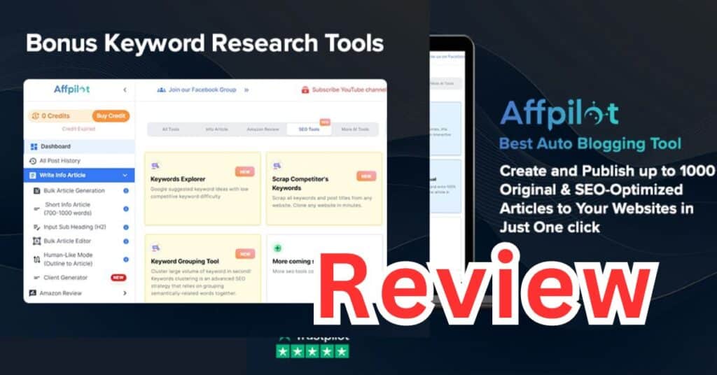 Affpilot review the ultimate seo blog writer